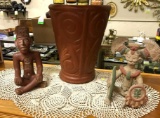 Lot of Aztec Pottery