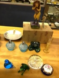 Jim Shore Figurines, Blown Glass, Crystal etc