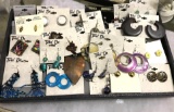 28 New Pairs of Earrings and Necklace #55-59 and 65-69