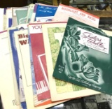 Lot of Sheet Music from 1930's- 1950's