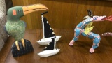 Wood Toucan, Dragon and Boats