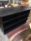 Black 6 Shelf Bookshelf/ Media Stand 4' x 20 1'2
