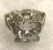 Sterling Silver CZ Ring Size 5 #155B