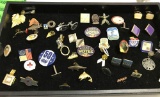 Lot of Pins and Cuff Links
