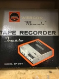 Vintage Webcor Tape Recorder
