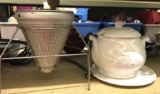 Soup Tureen and Colander