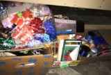 3 Boxes full of Gift bags, Ribbon, Cards and Other Craft supplies