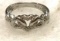 Sterling Silver Heart Ring Size 6