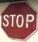 Wood Stop Sign
