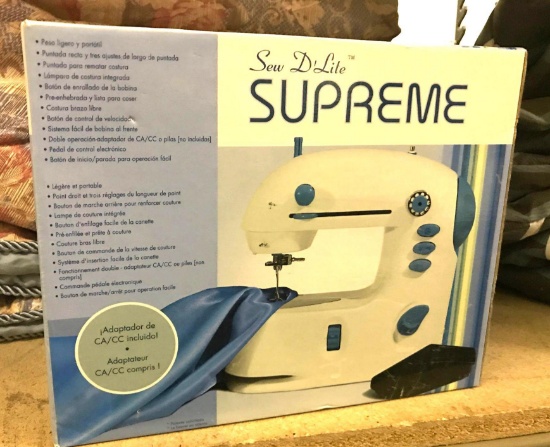 Sew D' Lite Supreme Portable Sewing Machine