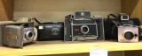 4 Old Polaroid Cameras- Land Camera and More