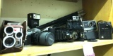 4 Old Cameras- Brownie, Minolta and Polaroid
