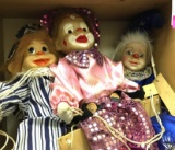 3 Creepy Swinging Clowns