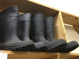 Women Rubber Boots Size 8 and Mens size 12