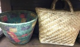 2 Vintage Baskets