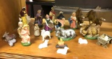 Lot of Nativity People