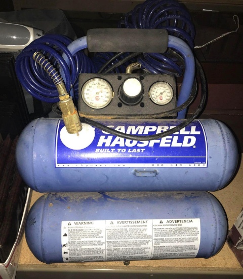 Campbell Hausfeld Compressor 100 PSI- Works