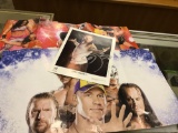 WWE Wresting Posters with Autographs