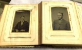 Antique Photo Album- with Some Tintypes