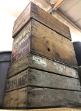 3 Wood Crates