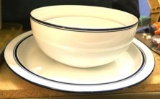 Dansk Bistro - 3 Piece set- Bowls and Platter lot 