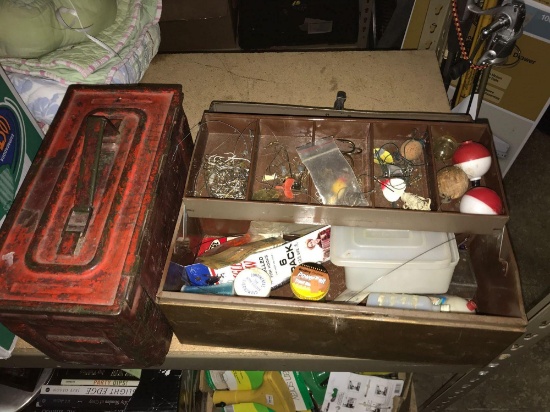 Ammo Can and Tackle box with Tackle
