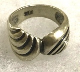Sterling Silver Band/ Ring Size 5