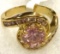 Pink Sapphire Ring Size 8