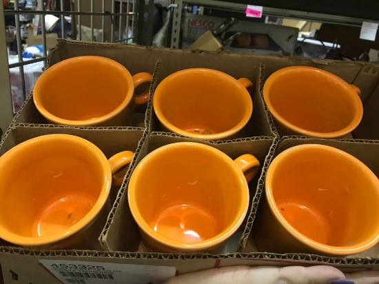 12 New Fiesta Cups- Orange