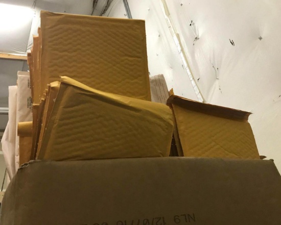 100 Padded Envelopes- Various sizes