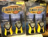 2 New Sets of 2 Way Radios