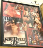 Framed Fire Belle