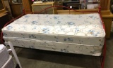 Twin Day Bed with Mattress and Boxspring