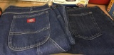 2 Pairs of Mens Jeans Dickies 42- 30 and Faded Glory 44-30 Both in Great shape