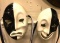 2 Ceramic Masks