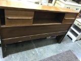 Queen Head Board with Storage