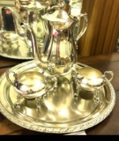 Sheridan Tea Serving set- Silver Plate