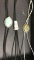 3 Bolo Ties with Polished Stones