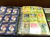 Binder full of Vintage Pokemon cards