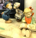 3 Children Figurines from Japan