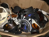 Box full of Ski/ Snow boarding Goggles