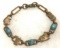 Copper Southwest Bracelet with Turquoise