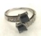 Black Sapphire Ring Size 7