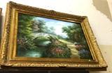 Ornate Framed Beautiful Painting 44