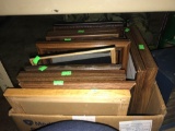 Box of Wood Picture Frames
