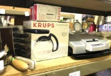 Krups Coffee Pot, Filters and knives and grill