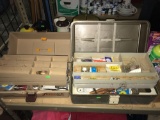 2 Tackle Boxes with Tackle