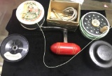 Vintage Fishing Gear- Reels and Hooks
