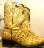Real Crocodile Cowboy Boots Men's size 8 1/2