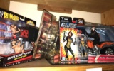 Collection of New toys- Some Have Box Damage) remote control ATV and action figures